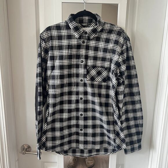 Aztech Mountain Other - 111 Aztech Mountain Lodge Peak Checkered Cotton - Flannel Shirt Size Medium